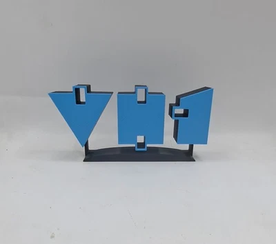 VH1 VH-1 Logo Letrero Escritorio Estante Arte Decoración del Hogar Música Televisión Surtido Foto 1 de 2