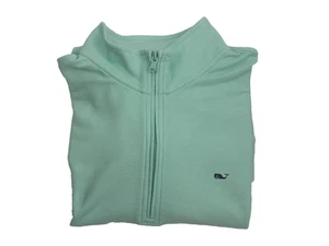Vineyard Vines - Saltwater Quarter Zip Long Sleeve Sweatshirt - Aqua Haze - XXL - Bild 1 von 9