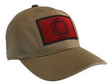 Star Wars First Order "DAD" Cap Khaki Hat with Red Emblem Unstructured Cotton