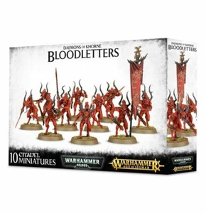 Daemons of Khorne Bloodletters - Warhammer 40k / Sigmar - Neu! 97-08 - Bild 1 von 1