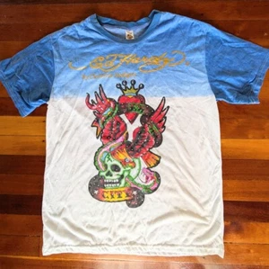 Ed Hardy by Christian Audigier Graphic T-shirt Size XL - Picture 1 of 3