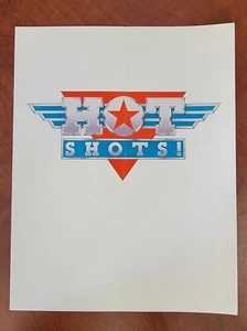 Hot Shots! Original 1991 World Premiere Movie Program - Picture 1 of 3