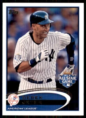 2012 Topps Update #US119 Derek Jeter New York Yankees - Image 1 of 2