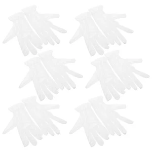 6 Pairs Cotton Gloves Jewelry Inspection Gloves Jewelry Handling Gloves - Imagen 1 de 12