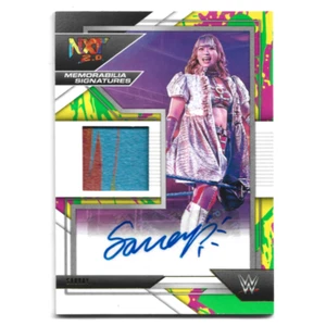 2022 Panini WWE NXT2.0 SARRAY Memorabilia Signature 2.0 /25 - Bild 1 von 3