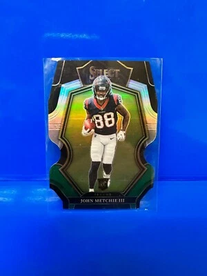 2022 PANINI SELECT PREMIER DIE CUT PRIZM JOHN METCHIE III ROOKIE CARD #141 - Image 1 of 2