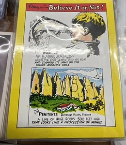 1970 FLEER RIPLEY'S BELIEVE IT OR NOT COMPLETE 84 CARD SET NEAR MINT - Picture 1 of 2