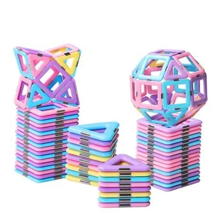 Magnetic Tiles Toys for 3 4 5 6 7 8+ Year Old Boys Girls Upgrade Macaron Cast... - Picture 1 of 8