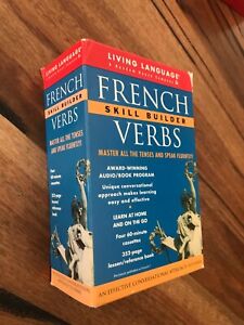 Living Language French Skill Builder Verbs Book & Cassette Pack