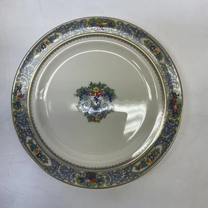 Lenox The Autumn Floral Motif Rimmed Luncheon Plate  w/ 24kt Gold Paint - Picture 1 of 8