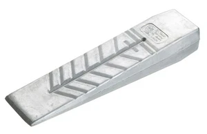 Ochsenkopf Aluminium Spaltkeil Fällkeil Massivkeil 550g OX 42-0550 ca. 230x50mm - Bild 1 von 6