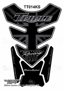 Triumph Triple Street Speed Daytona Motorcycle Tank Pad Motografix Gel Protector - Picture 1 of 1