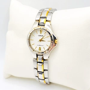 LORUS Damen Armbanduhr silberfarben Quarz Edelstahl Armband Strap - Bild 1 von 10