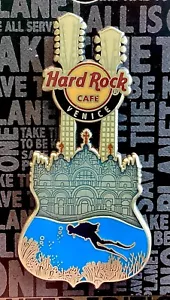 2025 GUITARRA DE BUCEO SUBMARINO HARD ROCK CAFÉ VENICE SAN MARCO LE PIN - Imagen 1 de 2