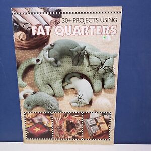 30+ PROJECTS USING FAT QUARTERS Sewing Craft Bazaar Leisure Arts Booklet #15871