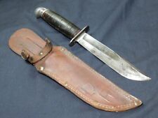  WWII US Navy USA Western Shark Fighting Knife Bowie USN USA Pilot Type