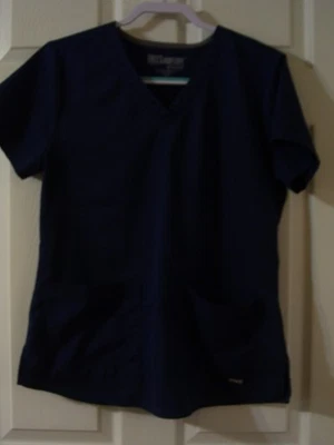 Camisa GREY'S ANATOMY BARCO Azul Marino Para Mujer M EXFOLIANTE, ¡USADA EN EXCELENTE ESTADO!  s/h incl. Foto 1 de 4