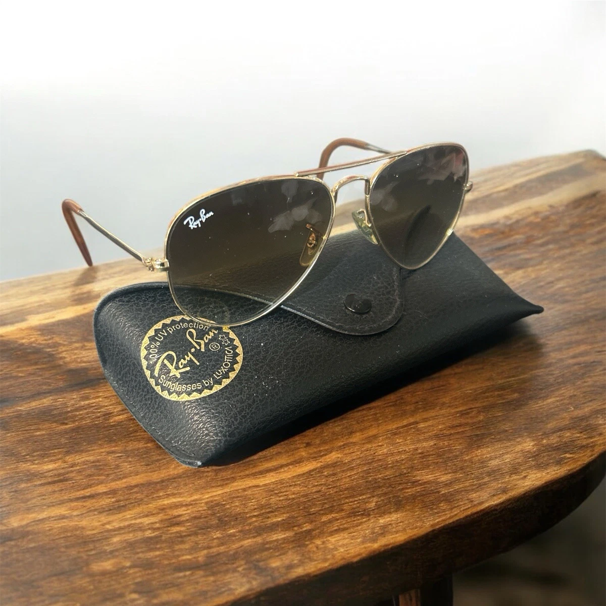 Ray-Ban アビエイター サングラス ヴィンテージ ヴィンテージ 1980年代 ボシュロム Ray-Ban レイバン クリップ