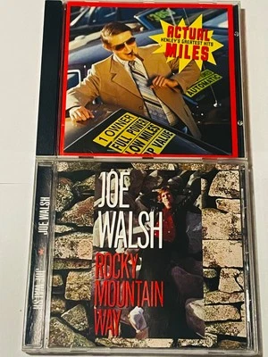 JOE WALSH Rocky Mountain Way CD 1997 +BONUS Don Henley Greatest Hits CD Eagles ! - Image 1 of 2
