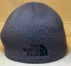 The North Face Unisex Gray Knit/Fleece Lined Beanie Youth/Junior,Outdoors|Sz:S/P - Picture 1 of 14