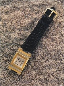 1989 Vintage Print ROLEX Mens Gold Watch Hinged Case Timepiece Art Plate 1930 - Picture 1 of 4