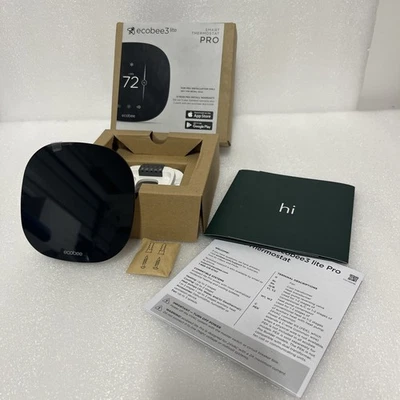 Ecobee3 lite SMART THERMOSTAT PRO New Open Box EB-STATE3LTPB-01 - Image 1 of 4