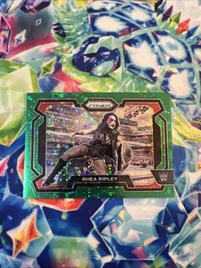2024 RHEA RIPLEY GREEN DISCO PRIZM /49 - Picture 1 of 8