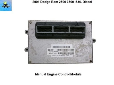 Dodge Ram 2500 2001 56040284AC MANUAL 5,9 L Cummins módulo de control del motor diésel Foto 1 de 4