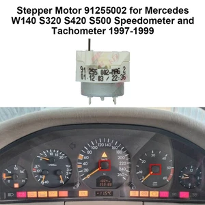 Motor paso a paso 91255002 para velocímetro y velocímetro Mercedes W140 R129 - Imagen 1 de 3