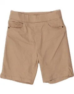 DKNY Womens Casual Shorts Medium W30 Beige Cotton OQ15 - Picture 1 of 4