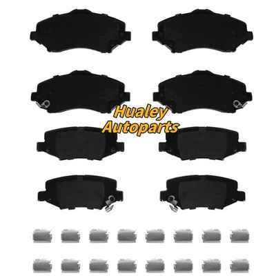 Pastillas de freno delanteras traseras de cerámica para Dodge Nitro Jeep Liberty Wrangler JK Wrangler Foto 1 de 4