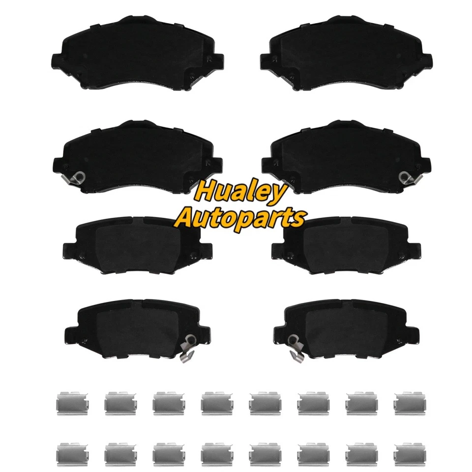 Pastillas de freno delanteras traseras de cerámica para Dodge Nitro Jeep Liberty Wrangler JK Wrangler Foto 1 de 4
