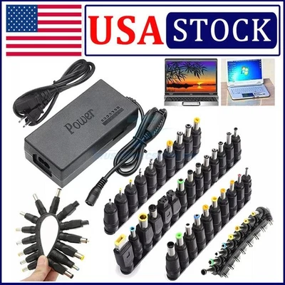 42 Tips 96W Universal Power Supply Charger for Laptop Notebook AC/DC Power - Image 1 of 4