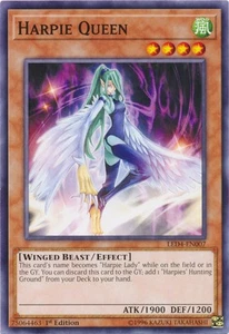 Harpie Queen Common Legendary Duelists: Sisters of the Rose YuGiOh Card - Picture 1 of 1