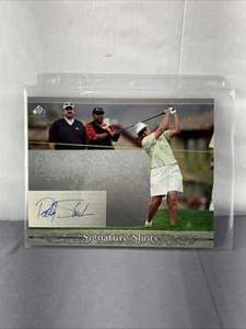 2005 SP Signature Signature Shots Patty Sheehan #SH-PS Rookie Auto RC - Picture 1 of 21