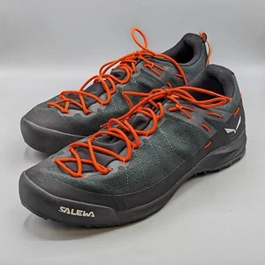 Salewa Wildfire Canvas 61406-5331 Raw Green Black Men Size US 14 - Picture 1 of 11