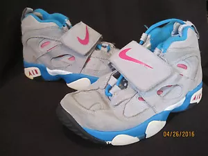 Nike Air Diamond Turf II Mädchen Gr. 5Y 5 wolf grey/fireberry/blue j188 - Bild 1 von 6