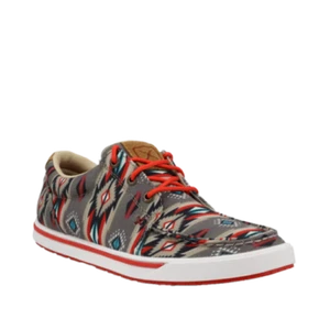 Twisted X Calci slip on da donna aztechi rossi WCA0089 - Foto 1 di 24