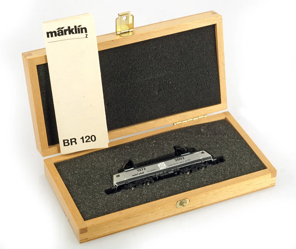 MARKLIN MINI-CLUB Z E-LOK BR 120 Sondermodell 1972 - 2002 "30 Jahre mini-club " - Image 1 of 3