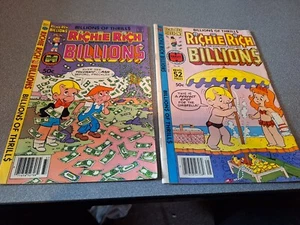 Harvey World Comics Richie Rich Billions Ausgaben 25 und 37 FN/VF - Bild 1 von 2