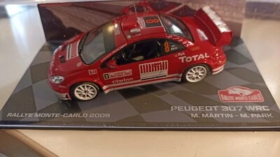 PEUGEOT 307 WCR  RALLYE MONTECARLO  2005 SCALA 1/43 - Immagine 1 di 4