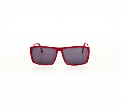 Gafas de sol Mykita Rio auténticas para hombre rojas geométricas grises lentes hechas a mano en Alemania Foto 1 de 4