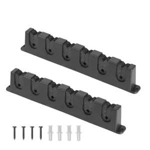 Fishing Rod Rack Vertical Holder Wall Mount Storage Horizontal Boat Pole Stand - Picture 1 of 6