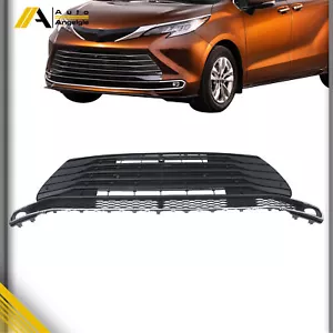 5312-08110 For 21-2023 Toyota Sienna Front Lower Bumper Face Bar Grille W/ Hole - Picture 1 of 24