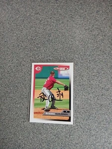 Brandon Claussen Signed In Person 2005 Topps Total Reds Card - Picture 1 of 1