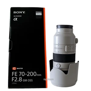 NEW SONY FE 70-200mm F2.8 GM OSS Lens for E Mount (SEL70200GM) - Picture 1 of 1