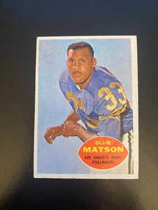 1960 TOPPS FOOTBALL #63 OLLIE MATSON!! $1 SHIPPING!! - Picture 1 of 2