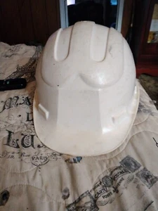 Vintage Schutzhelm Helm Tuf E Eastern Safety Equipment Co Inc weiße Farbe - Bild 1 von 8