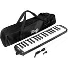Stagg Melodica with 37 Keys Black