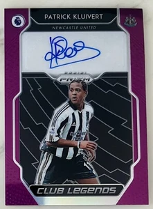 Patrick Kluivert Signed 2019-20 Panini Prizm Premier League #CL-PK PSA? - Picture 1 of 3